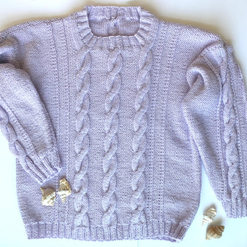 By The Beach Cabled Pullover