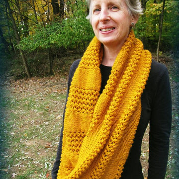 Black Walnut Infinity Scarf