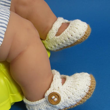 Baby Simple Lace Pattern Sandals