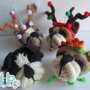 Christmas Bulldog Buddies