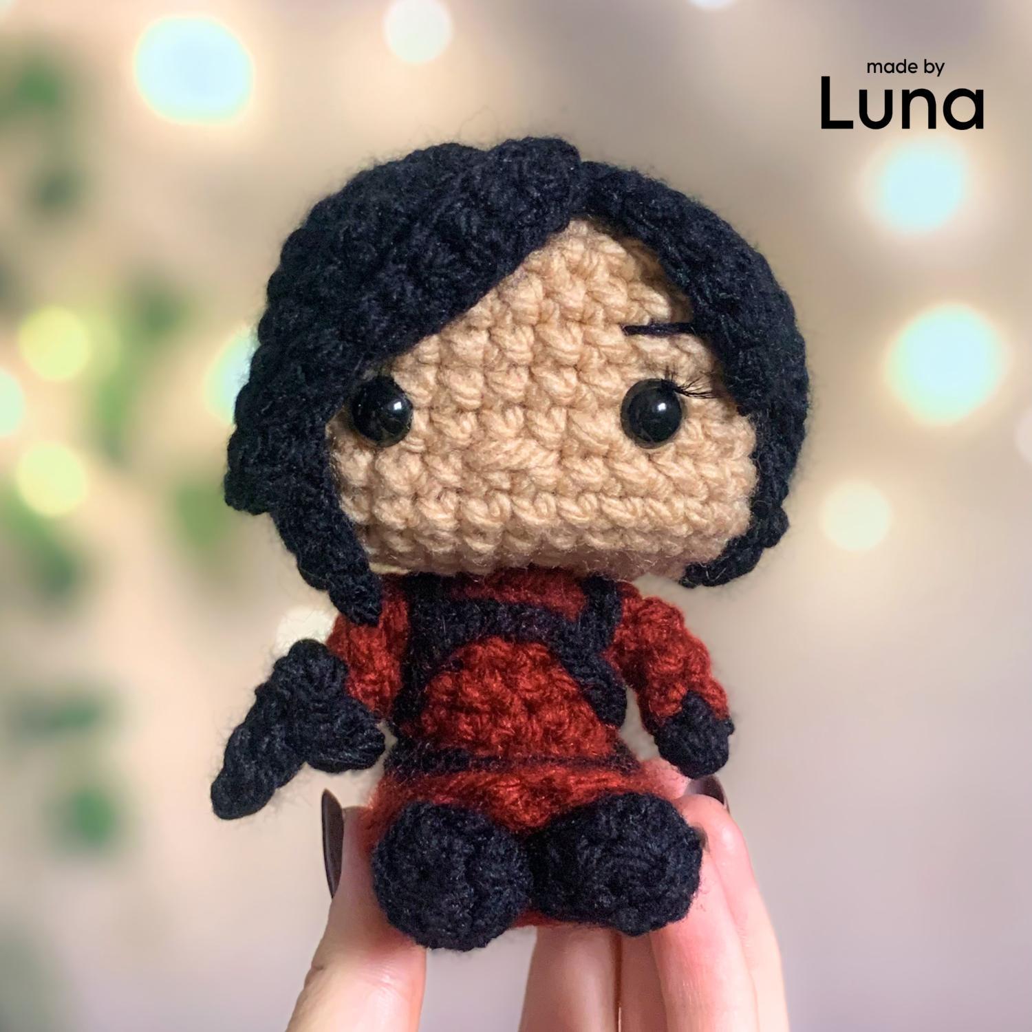 Ada Wong RE4 Crochet Pattern PDF | Resident Evil 4 Remake Amigurumi Pattern