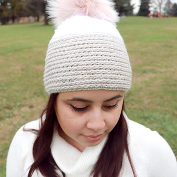 Faux Knit Hat