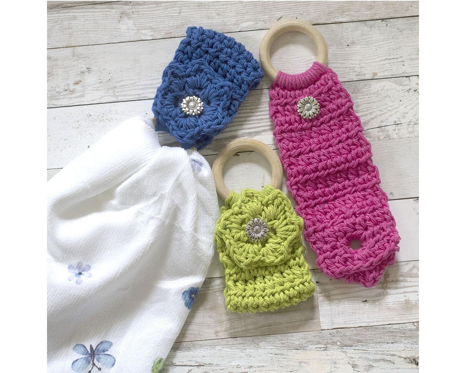 Flower Towel Toppers