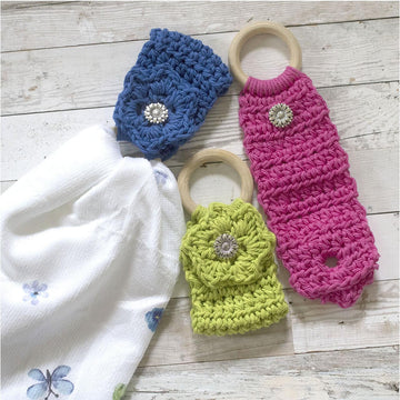 Flower Towel Toppers