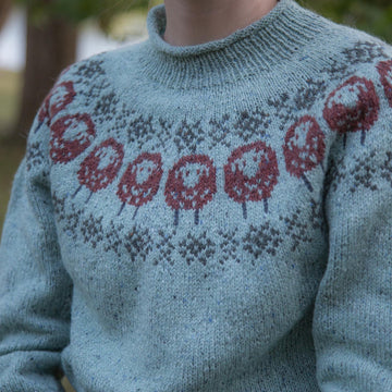 Fairisle Sheep Yoke Sweater