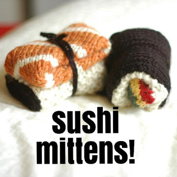 Sushi Mittens