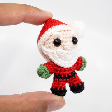 Mini Noso Santa Claus Crochet Pattern