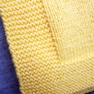 Classic 2-Tone Baby Blanket