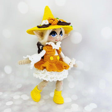 Amigurumi fairy Goldie