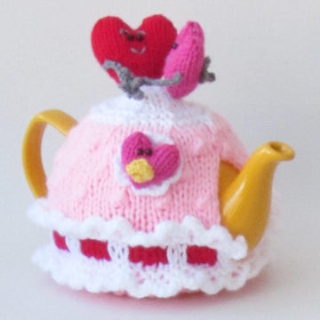 In Love Hearts Tea Cosy