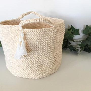 Boho Cottage Basket