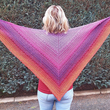 Hearts of the Rows Shawl