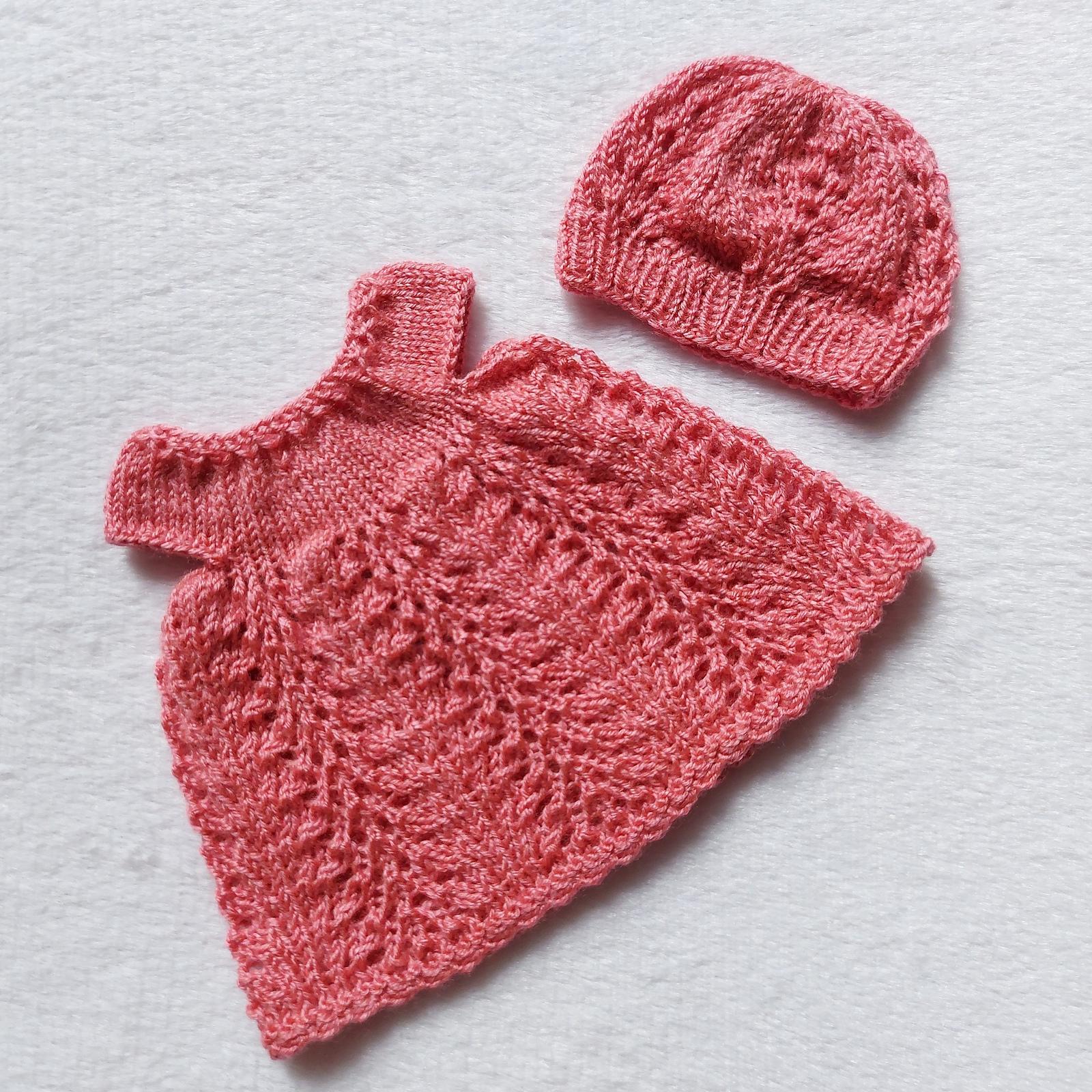 Lace Dress and Hat Set for 13 Inch Dolls