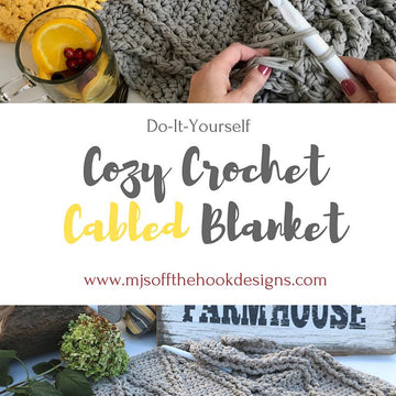 Bulky & Quick Cabled Blanket
