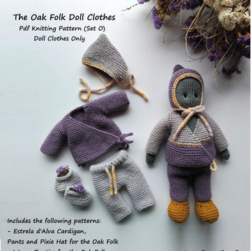 Clothes for The Oak Folk Doll Set O