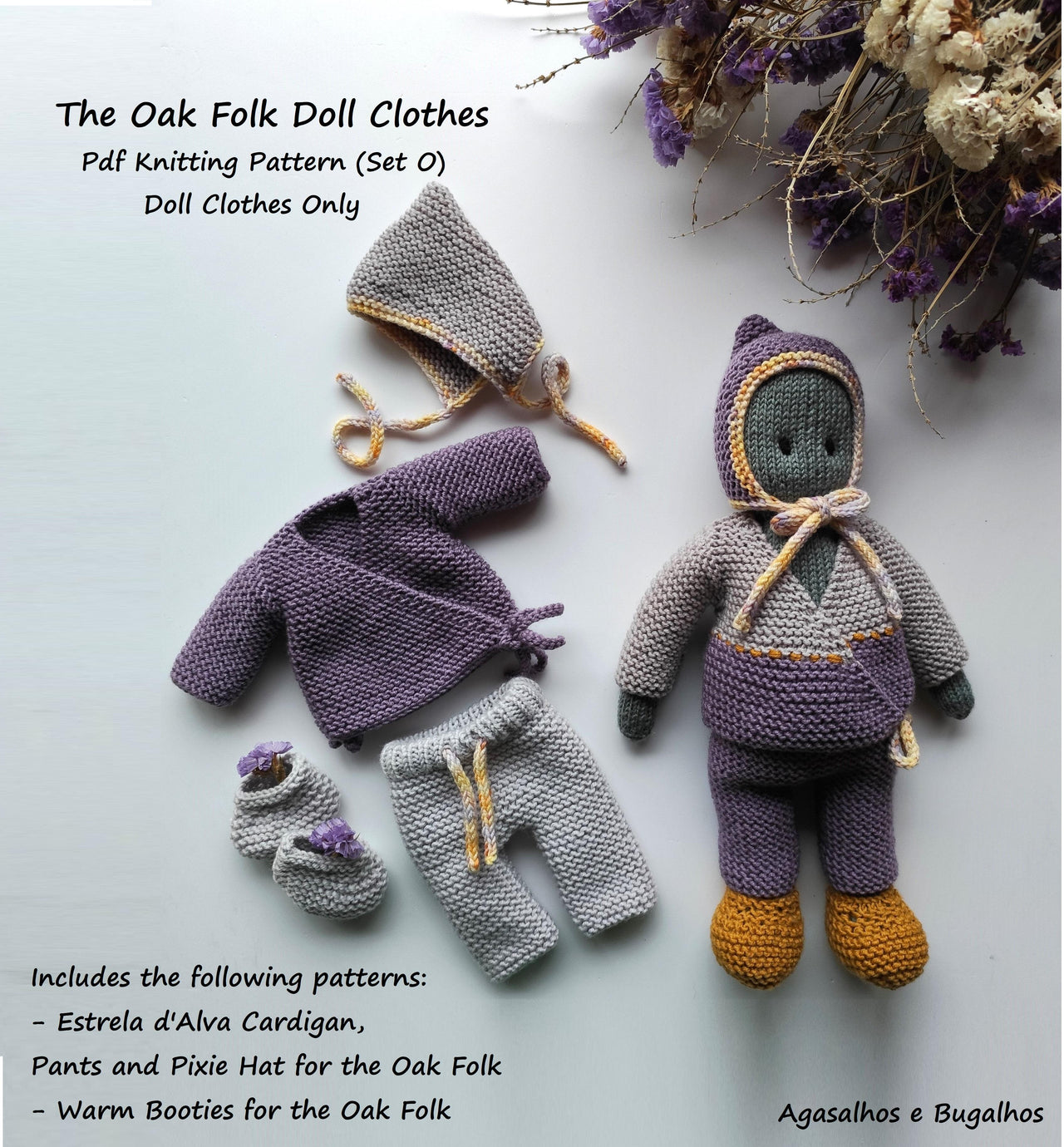 Clothes for The Oak Folk Doll Set O