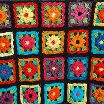 Vintage Flower Blanket