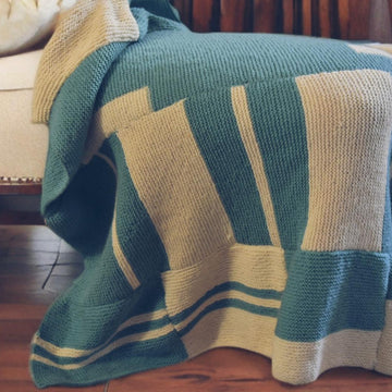 Timeline Throw - knit version