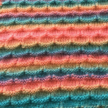 Mermaid / Fish Scale Afghan Square