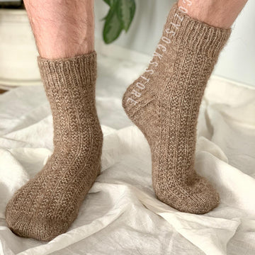 Basic family socks (set 4 patterns)