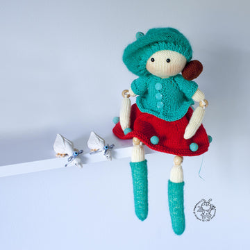 Beads jointed doll Samanta