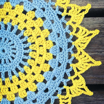 Doily Placemat Mandala Written Pattern