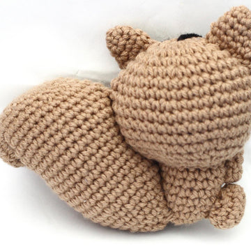 Sleepy Chipmunk Amigurumi