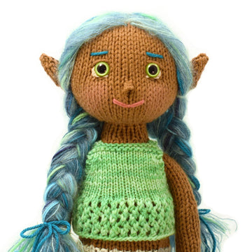 Mermaid with Peplum Top