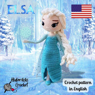 ELSA FROZEN princess Amigurumi