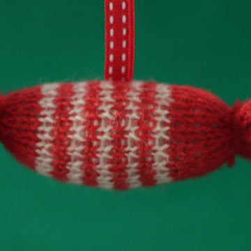 Striped Sweet Candy Christmas Tree Decoration