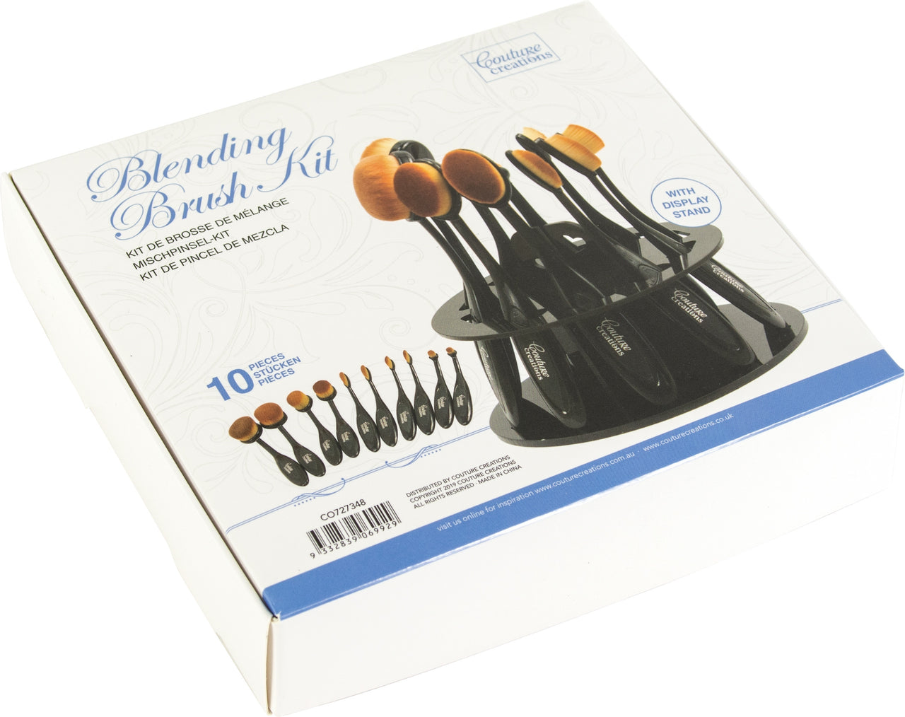 Artdeco Creations Couture Creations Blending Brush Kit 10/Pkg - W/Display Stand