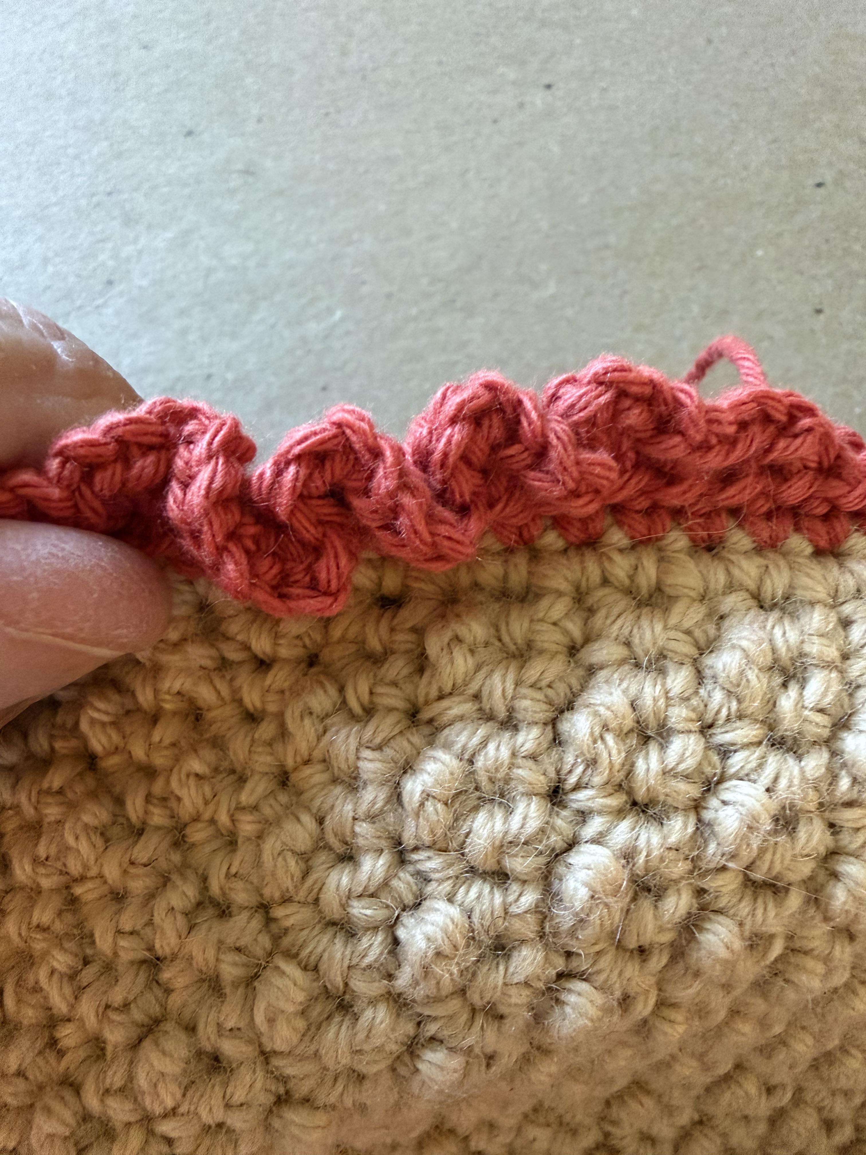 Pumpkin Truck crochet cushion.