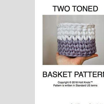 Two Toned Basket