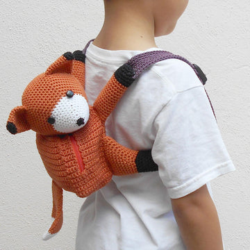 Koala and fox backpacks