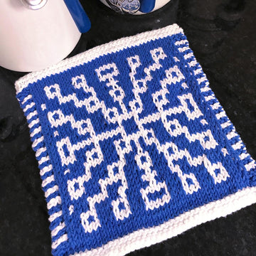 Slip Stitch Kitchen Snow Flakes