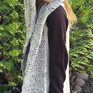 Hooded Scarf - Chloe Hood