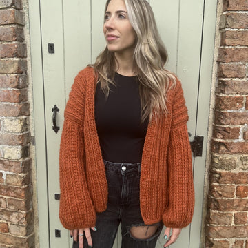Autumn Walks Rib Cardigan