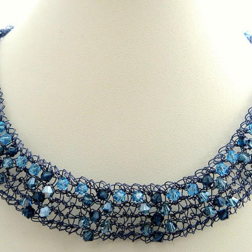Crystal & Wire Necklace