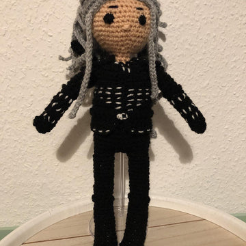 Geralt & Ciri amigurumi doll