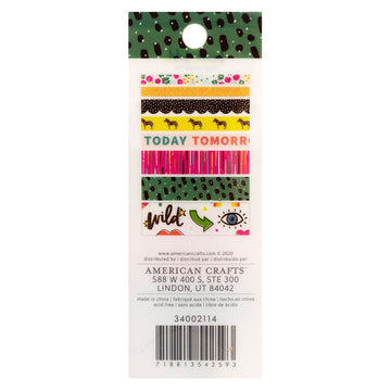 American Crafts Amy Tangerine - Brave + Bold Washi Tape