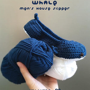 Whale Men’s House Slipper