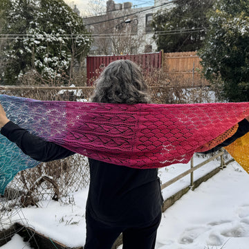 Bell Flower Bouquet Stole