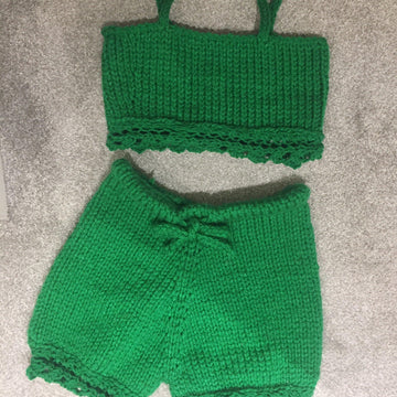 Lace Edge Lounge Set