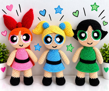 Powerpuff Girls Crochet Pattern