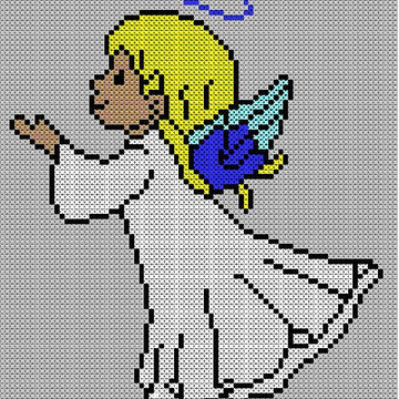 Cute Christmas Angel Jumper