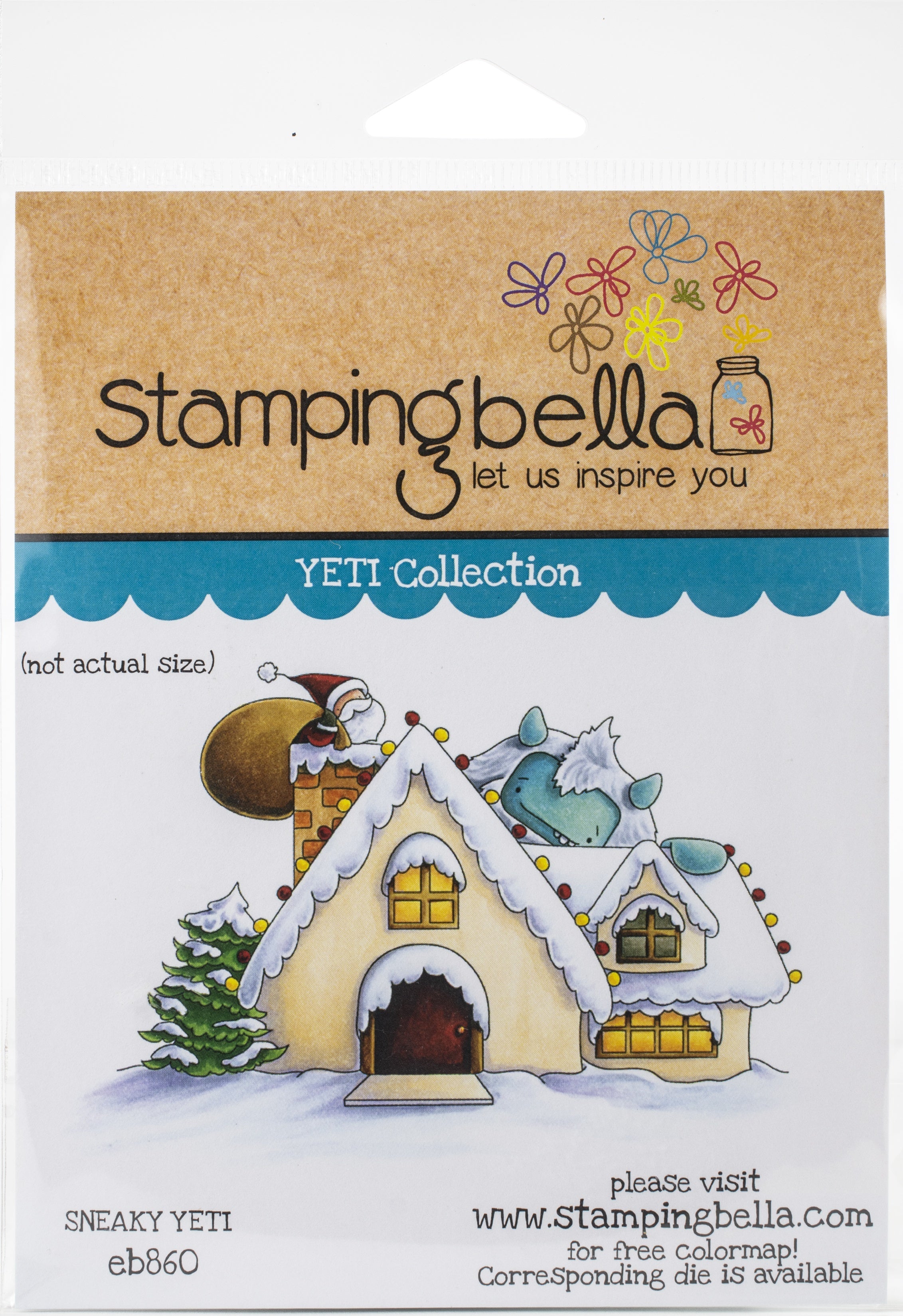 Stamping Bella Cling Stamps - Sneaky Yeti