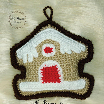 Gingerbread House Cuddly toy/ Ornament