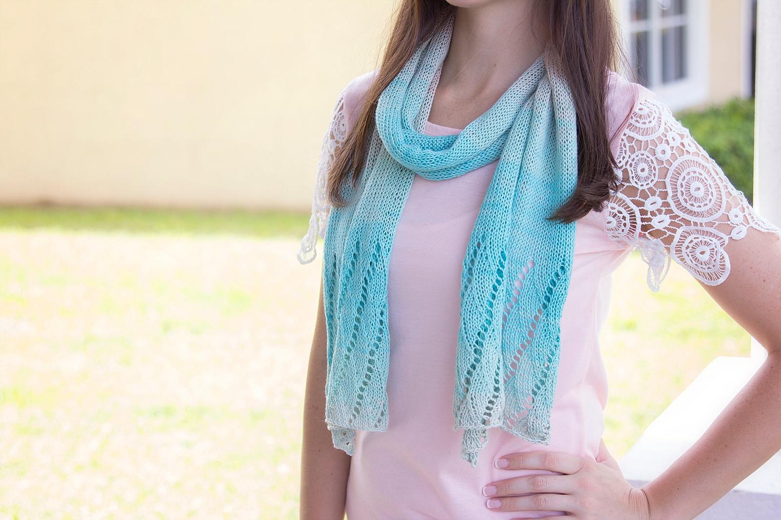 Beach Scarf Knit