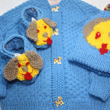 5 Piece -Precious Puppy Baby Set