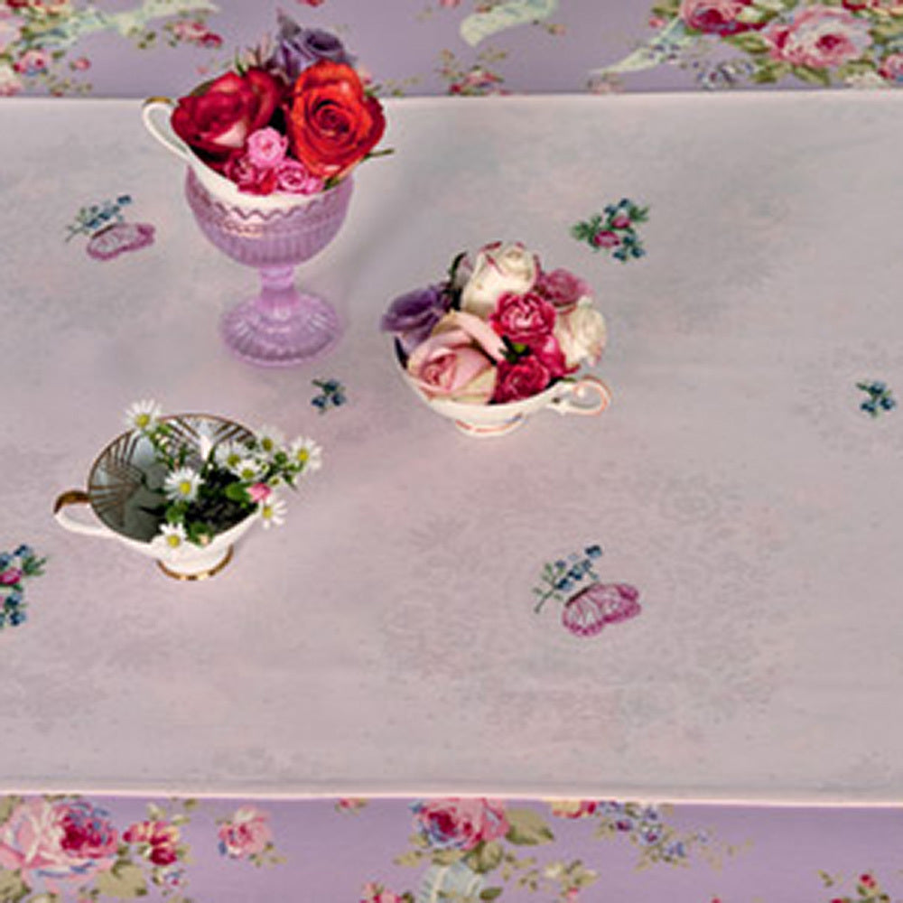 Rico Tea Time Flesh Pink Table Runner - 29 x 160cm
